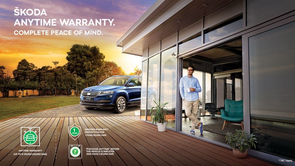 Škoda Auto India Introduces Innovative Anytime Warranty Package News