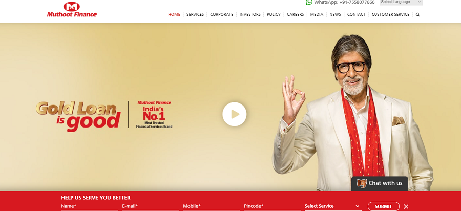 muthoot-finance-revamps-its-corporate-website-reiterates-commitment-to