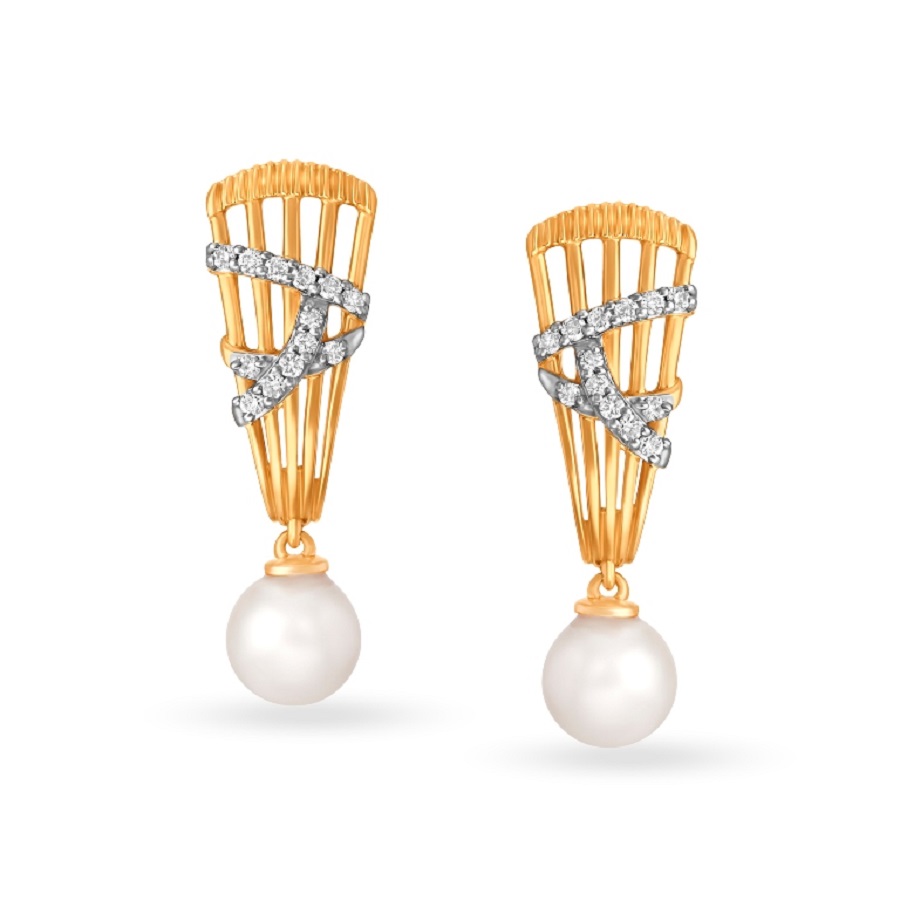 Tanishq Earrings Hoops 2024 | johnnysbarandgrill.com