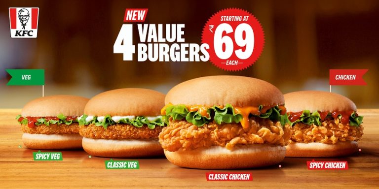 KFC India’s New Range of Value Burgers is Here – News Experts