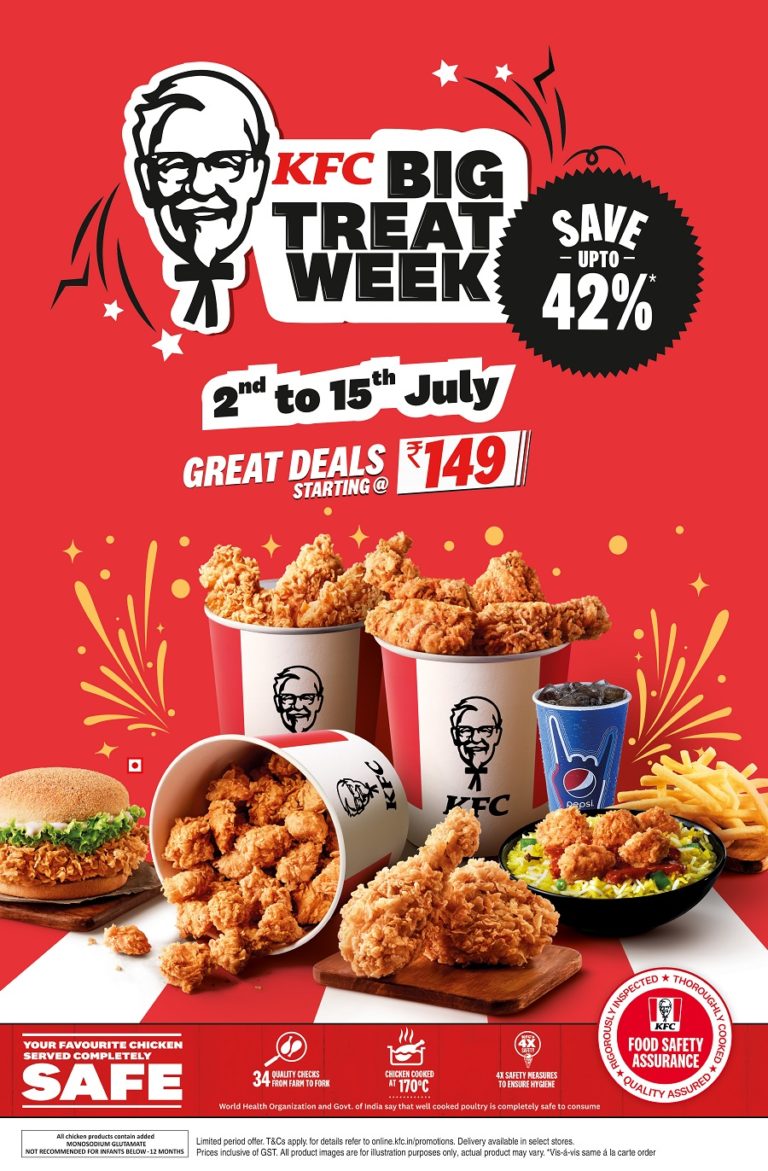 KFC India Delights Chicken-lovers with its ‘Big Treat Week’